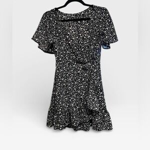 Nylon Wrap Around Dress Small